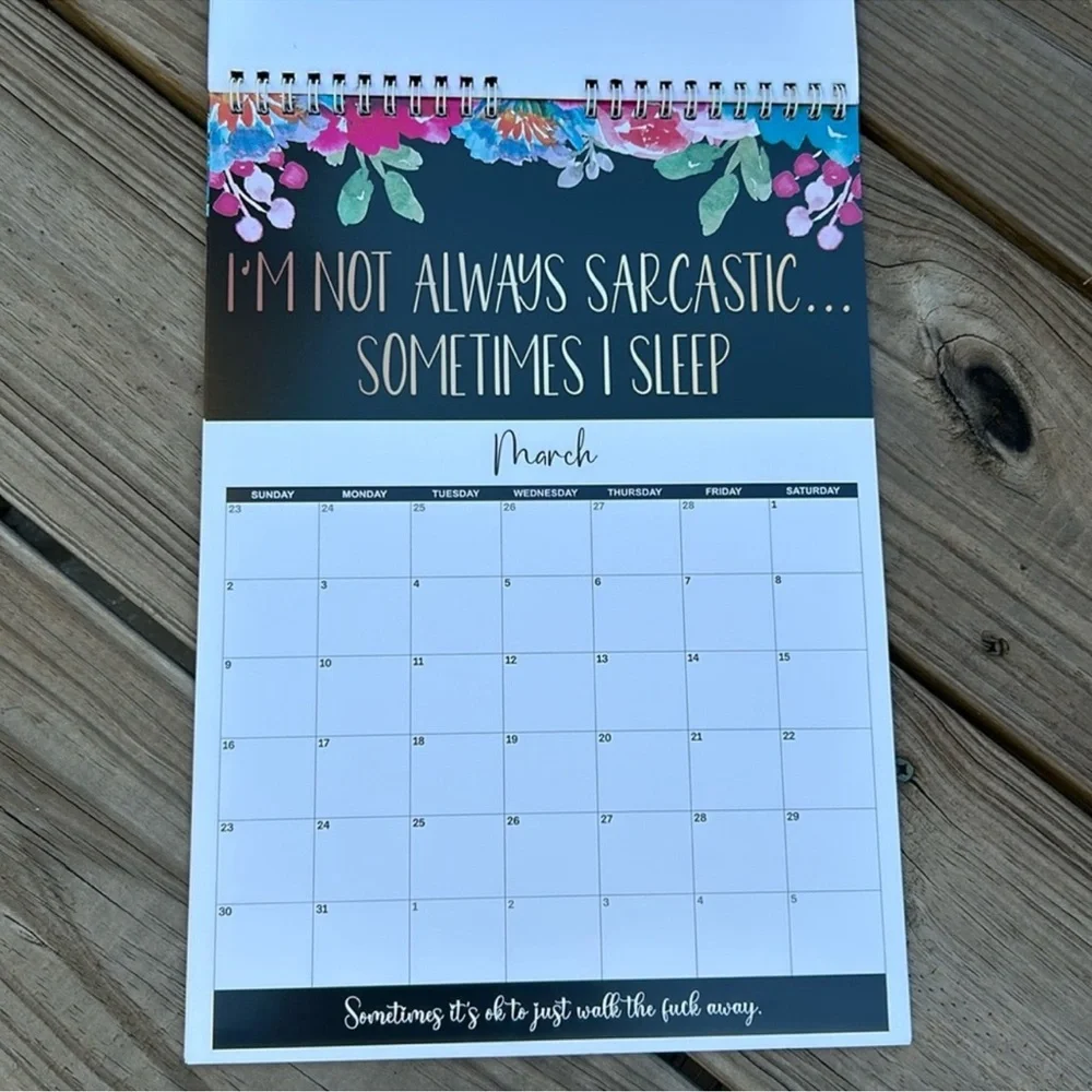 Exhausted Woman 2025 Calendar